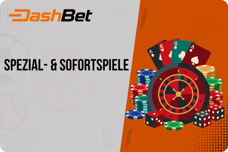 Spezial- und Sofortspiele bei Dash Bet